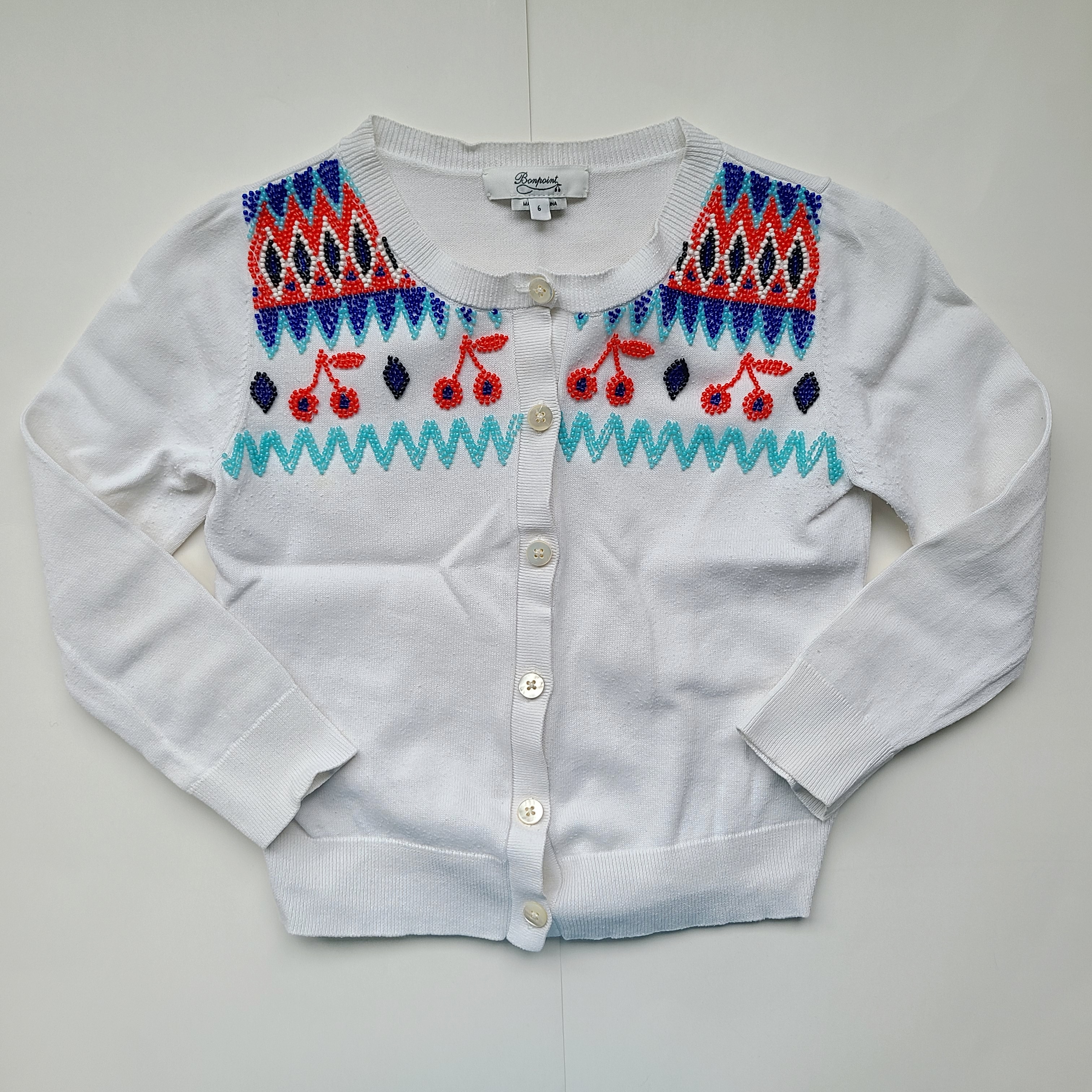 Bonpoint Beaded Cardigan